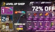 The items available at level 1 (Image via Garena)